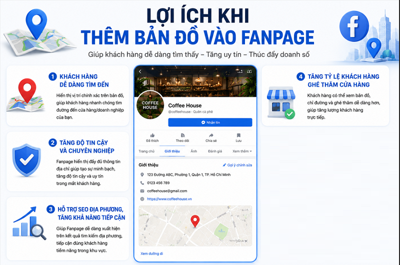 Cách Thêm Bản Đồ Vào Fanpage Nhanh Nhất