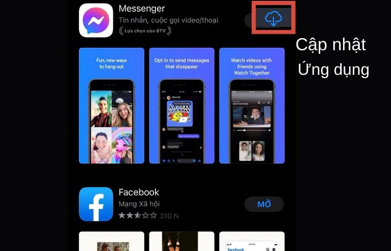 Lỗi Messenger không hiển thị thông báo tin nhắn đến