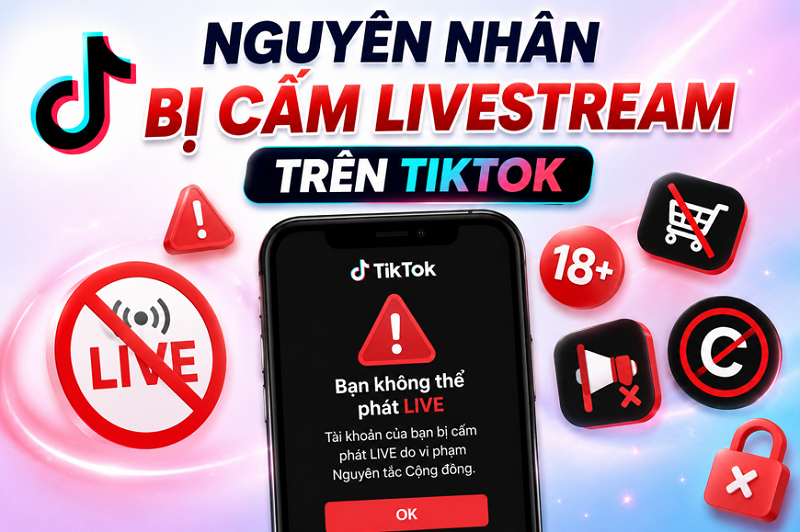 Cách Lấy Lại Quyền Livestream Bị Khóa