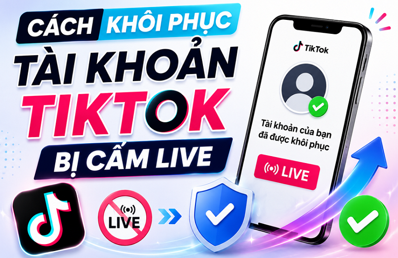 Cách Lấy Lại Quyền Livestream Bị Khóa