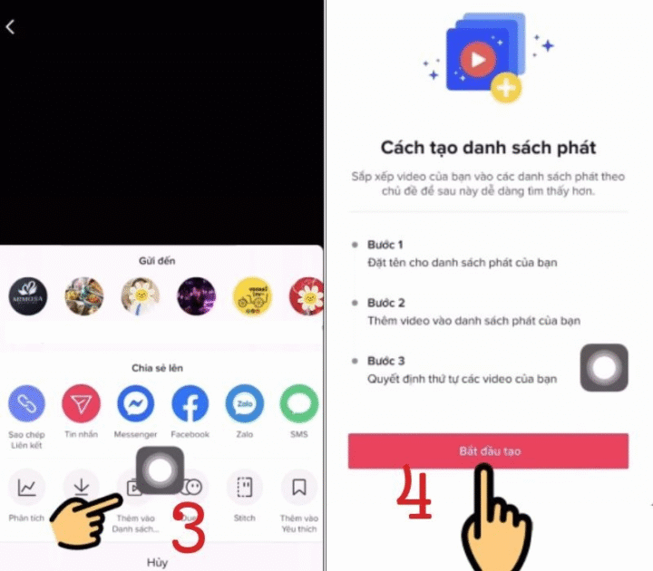 Cách tạo album danh sách phát TikTok đơn giản nhất