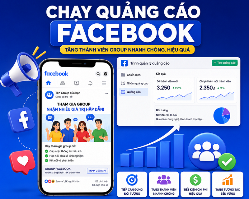 Cách Tăng Thành Viên Group Facebook Nhanh Nhất 