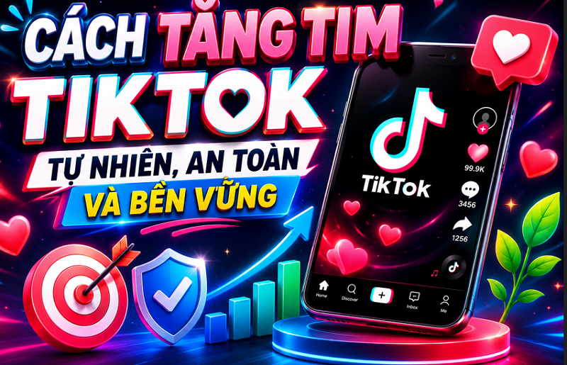 Buff tim TikTok có bị flop không?