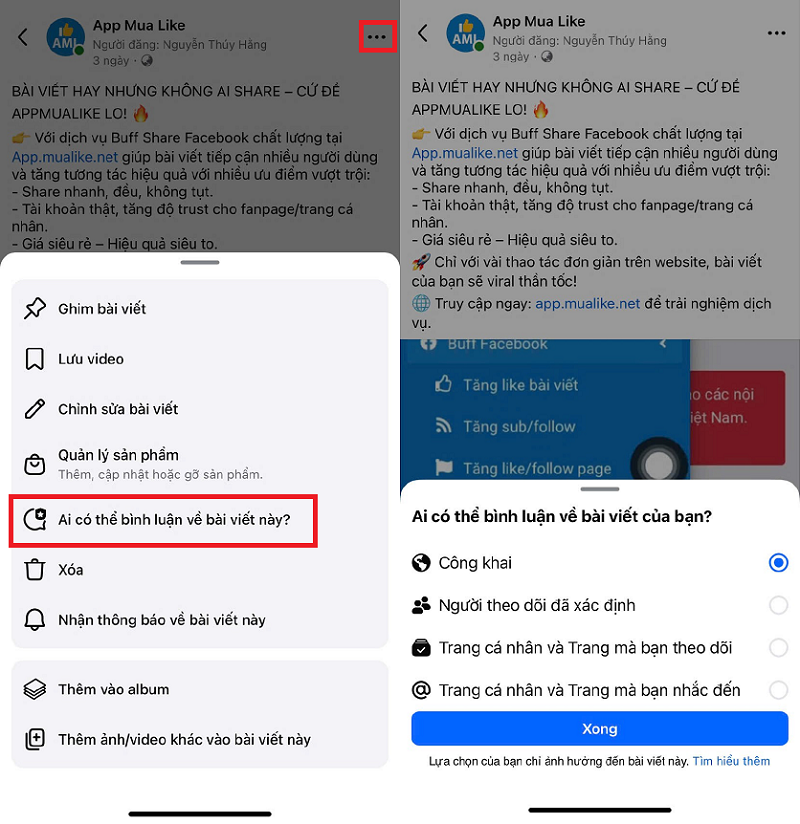 Cách Bật Tính Năng Bình Luận Trên Facebook Chỉ Trong 30 Giây