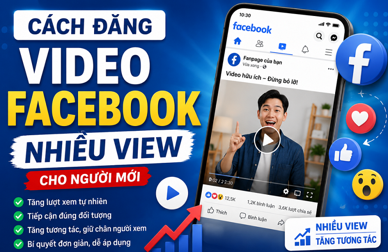 Cách Đăng Video Facebook Nhiều View Cho Người Mới