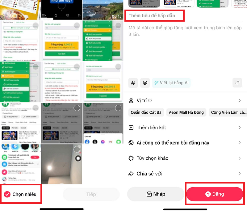 Cách Đăng Video Ảnh Cuộn Trên TikTok Thu Hút Triệu View