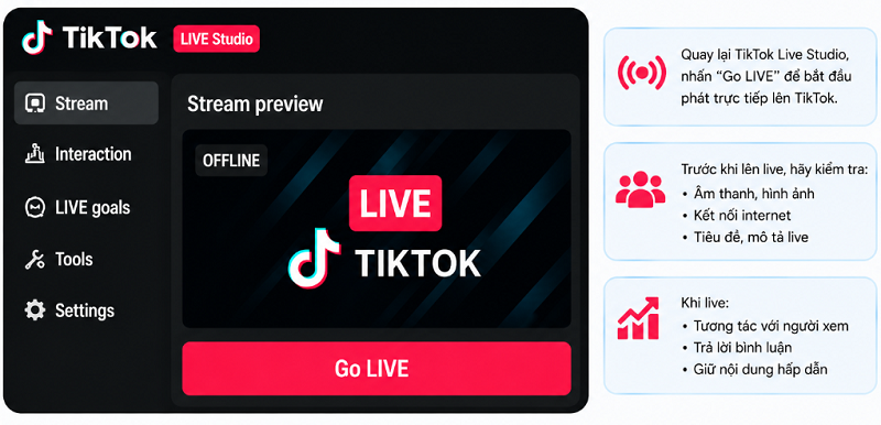 Cách Livestream TikTok Trên Máy Tính Đơn Giản Nhất